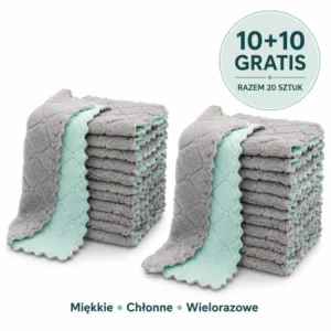 Ściereczki Kuchenne AbsorbFiber™ 10+10 GRATIS