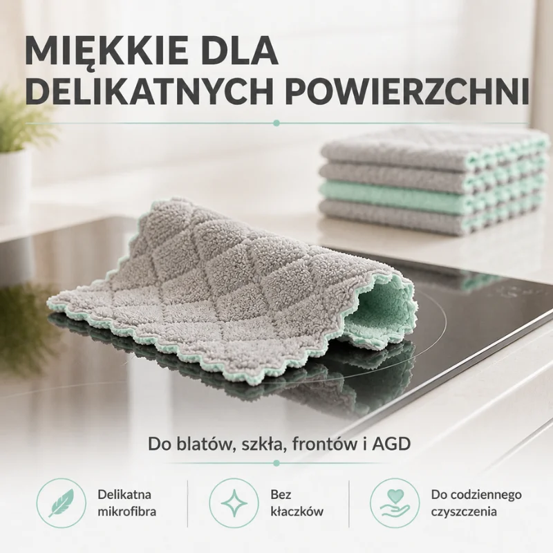 Ściereczki Kuchenne AbsorbFiber™ 10+10 GRATIS - obrazek 10