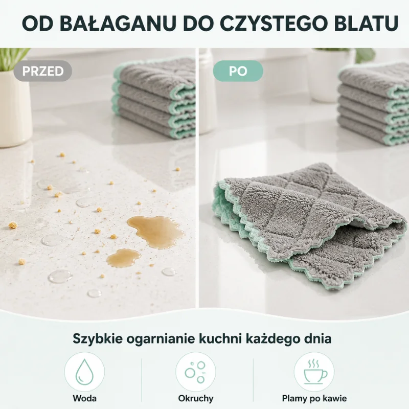 Ściereczki Kuchenne AbsorbFiber™ 10+10 GRATIS - obrazek 11